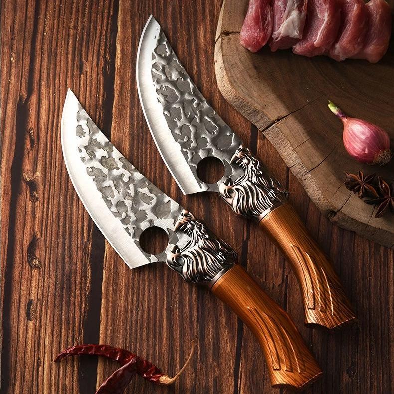 Kitchen Knife Home Stainless Steel Boning Knife Meat Cleaver Knife Handmade Forged Kitchen Knife Chef Knives Camping Fish Knifes Butcher Knife