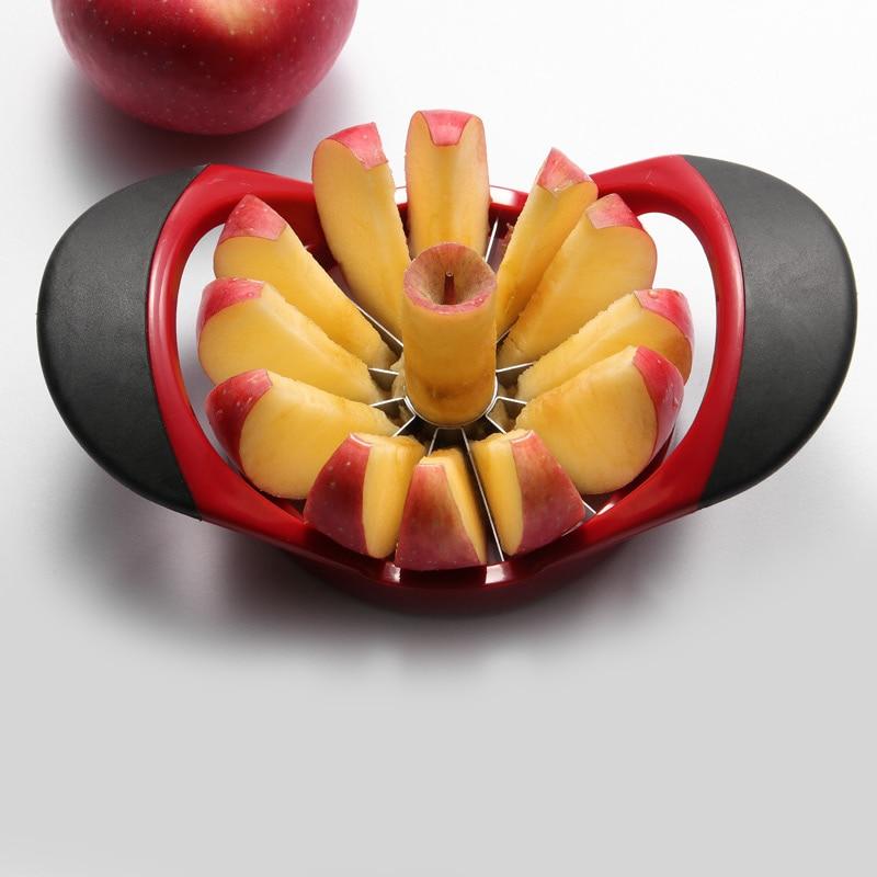 Kitchen Household Accessories Apple Slicer Corer Pear Cutter Knife Stainless Steel Fruit Slicer Peeler Cut Tool Fruit Splitter Chopper Kitchen Gadgets Tools