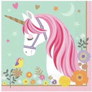 Amscan Magical Unicorn Napkins (Pack of 16)