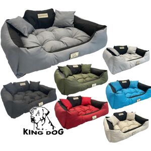 AIOFACTORY LEGOWISKA Dog bed KINGDOG waterproof durable, S M L XL XXL 3XL, 7 colors!