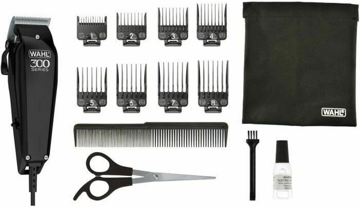 Hair Clippers / Shaver Wahl Home Pro 300 Black Accessories