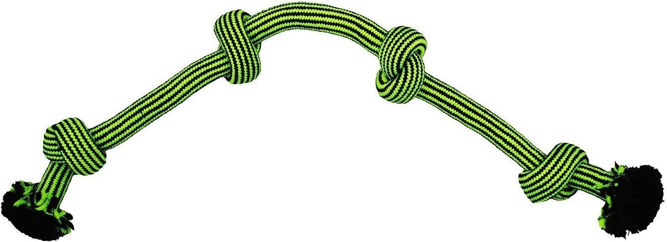 Jolly Pets Knot-N-Chew 4 Rope Dog Toy