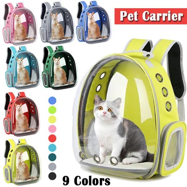 Walmart online New Cat Backpack Portable Pet Carrier Astronaut Space Capsule Transparent Bag for Kitty Puppy Transportation Cage Cat Accessories