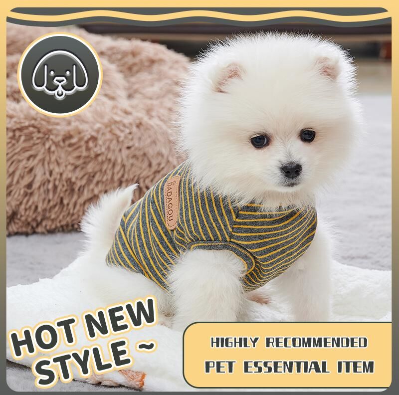 momopal Puppy Vest Soft Dog Clothes for Small Dogs Spring Summer Puppy Cats Chihuahua Clothing French Bulldog Outfit Pet Accessories