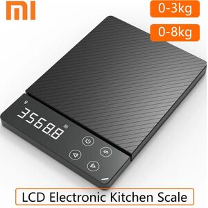 Xiaomi Youpin DUKA ES1 0-3KG Household LCD Digital Electronic Scale Multi-function HD Backlit Electronic Food Scales For Kitchen