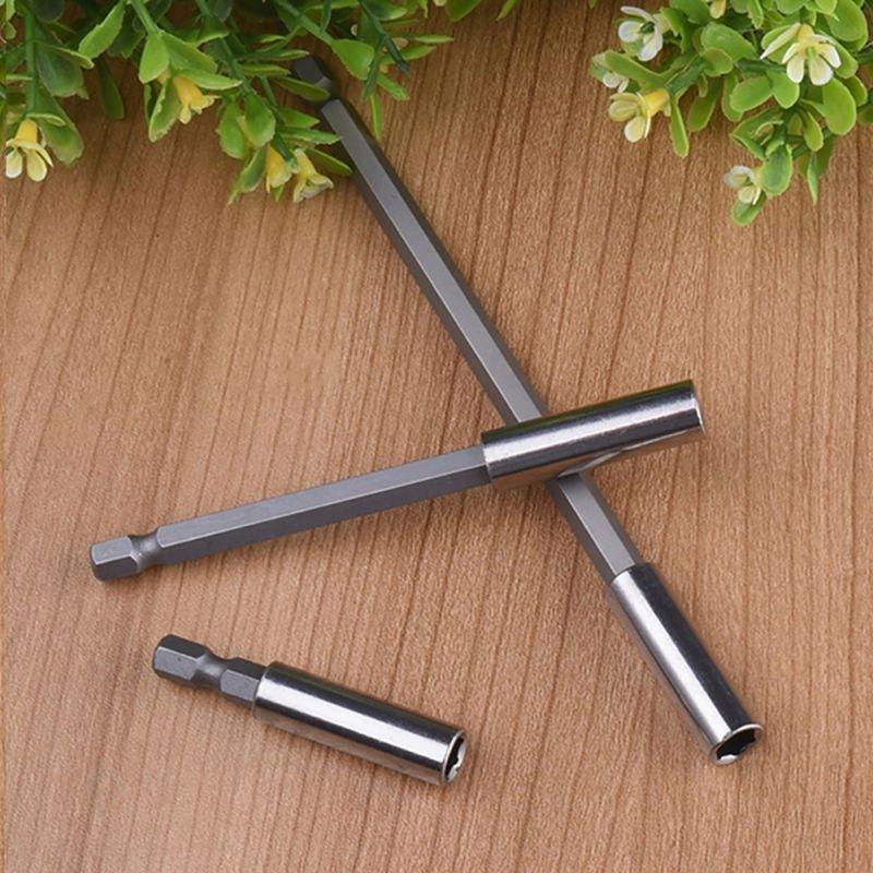 Power tools 3pcs Magnetic Bit Holder Extensions Tip Bar Hex Shank Electric Screwdrive