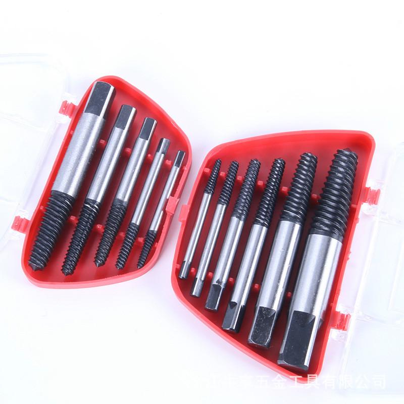 Power tools 5PCS/6PCS Screw Extractor Set Easy Out Drill Bits Guide Broken Screws Bolt Remover