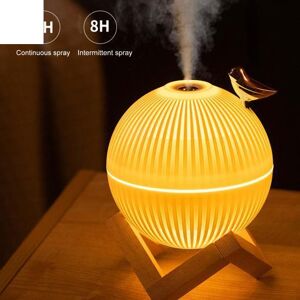 Global purchasing 330ml USB Humidifier Creative Stellar Shape PP Low Noise Novelty Bird Air Dampener for Living Room