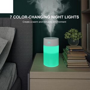 Global purchasing 260ML USB Mini Air Humidifier Ultrasonic Aromatherapy Diffuser Portable Sprayer LED Lamp for Home Car