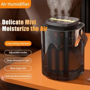 Beauty Decor 3000ML USB Air Humidifier 3 Spray Port Essential Oil Aromatherapy Humificador Cool Mist Maker Fogger Purify For Home Office