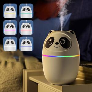 Levi market Portable Cute Air Humidifier Aroma Oil Diffuser with Night Light USB Cool Mist Sprayer Plants Purifier for Home Car