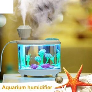 Global purchasing Portable Colorful Light Fish Tank Aquarium Essential Oil Diffuser Humidifier