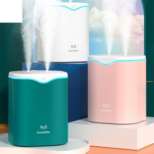 Global purchasing Double Spray Air Humidifier Air Purification 2L USB Fine Mist Humidifier for Home