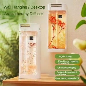 Peri Automatic Aroma Diffuser 230ML Large Capacity Rechargeable Air Freshener Essential Oil Diffuser Humidifier