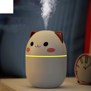 Global purchasing 250ml Mini Air Humidifier USB Cool Mist Aroma Diffuser with Colorful Light Night Light for Home Bedroom Car Humidifier Purifier