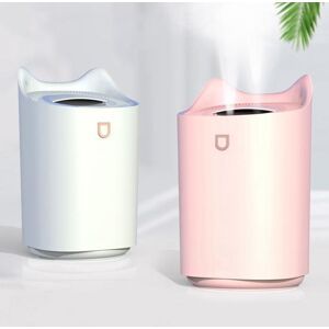 K&J Humidifiers Cartoon Ear Dual Nozzles Humidifier Large Capacity Desktop Mute Mist Diffuser