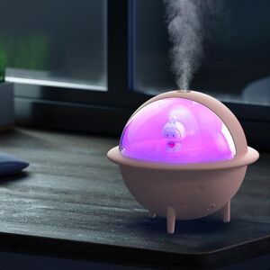 K&J Humidifiers Desktop Creative Quiet Humidifier with Colorful Light Large Water Tank 3 Modes Creative Shape Air Purifier Space Aroma Diffuser