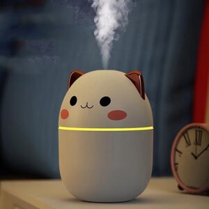 Li You Top Super--056 250ml Mini Air Humidifier USB Cool Mist Aroma Diffuser with Colorful Light Night Light for Home Bedroom Car Humidifier Purifier