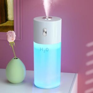 GLOBAL XIAOMI MALL Household Car Desktop Large Capacity Mist Air Humidifier with LED Night Light