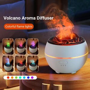 Essager Electronic Volcano Aromatherapy Diffuser 360ml Essential Oil Aroma Diffuser With Colorful Lights Home Ultrasonic Cool Mist Air Humidifier