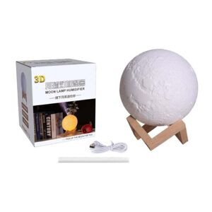 HOD Health&Home 3D Moon Light Air Humidifier 880Ml Diffuser Aroma Essential Oil Usb Ultrasonic Night Cool Mist Maker Purifier