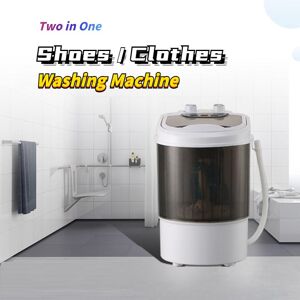 zhishangyoupin New Two in One Shoe and Clothes Washing Machine Household Mini Shoe Washing Machine Washer