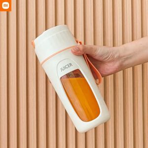 Xiaomi-1 Rechargeable USB Juicer Cup 8 Blades Mini 340ml Juicer Machine Portable Electric Blender Bottle