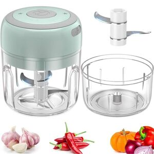 PenGo Studio Garlic Grinder Electric Garlic Chopper Cordless Food Fruit Vegetable Blender Kitchen