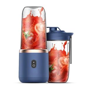 TESHILA Automatic Electric Blender Mini Cordless Electric Juicer,  Juicer Fruit  Automatic Small Electric Juicer Smoothie Blender Cup Food Processor