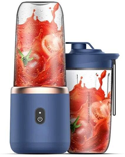 TESHILA Automatic Electric Blender Mini Cordless Electric Juicer,  Juicer Fruit  Automatic Small Electric Juicer Smoothie Blender Cup Food Processor