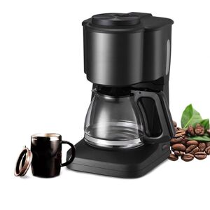 COOL CELLPHONE Drip Coffee Maker 600w High Power 6 Cups Large Capacity Kitchen Automatic Espresso Machine Espresso Maker