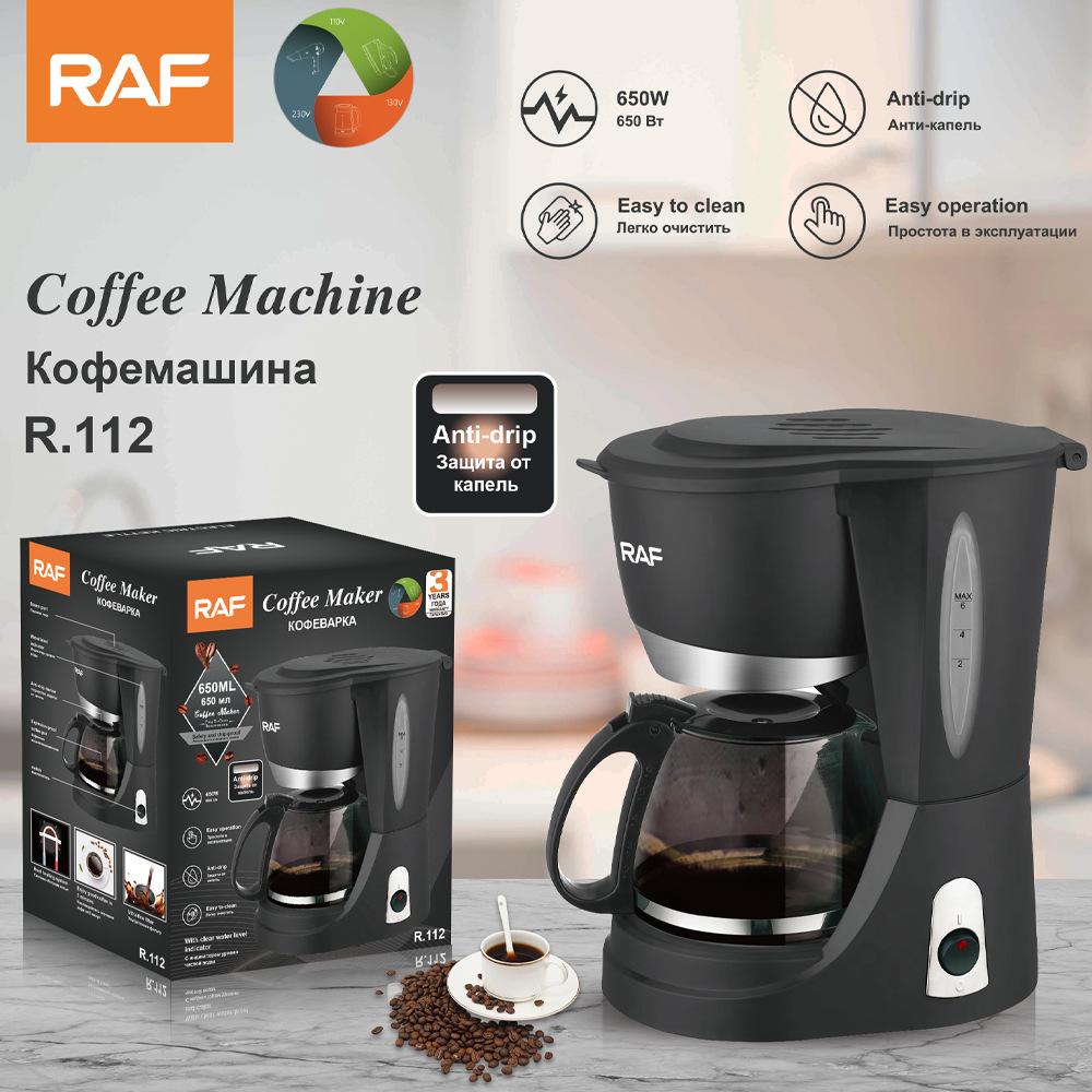 DZLpet Housekeeper Household Coffee Machine Fully Automatic Small American Drip Coffee Pot Kitchen Appliances