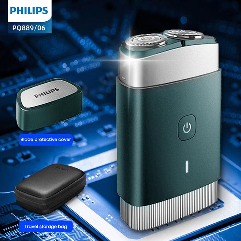 Philips (PHILIPS) Electric Shaver Black Blade Portable Razor Body Wash 1 Hour Fast Charge