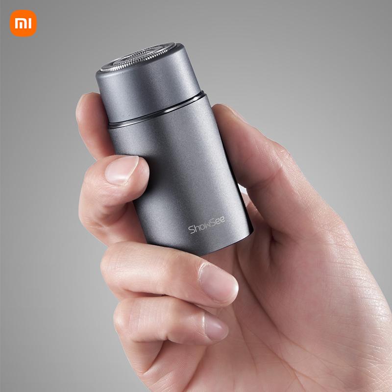 Xiaomi Showsee Smart Sensor Electric Shaver for Men Dry Wet Shaver Floating Blade Beard Trimmer USB Rechargeable IPX7 Waterproof