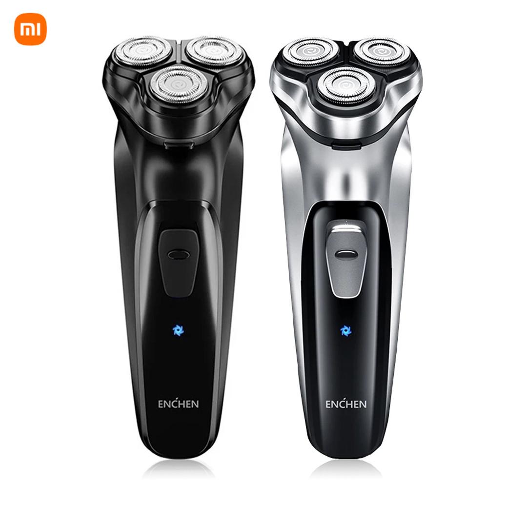 Xiaomi ENCHEN BlackStone Electric Face Shaver Razor for Men 3D Floating Blade Washable USB Rechargeable Shaving Beard Machine