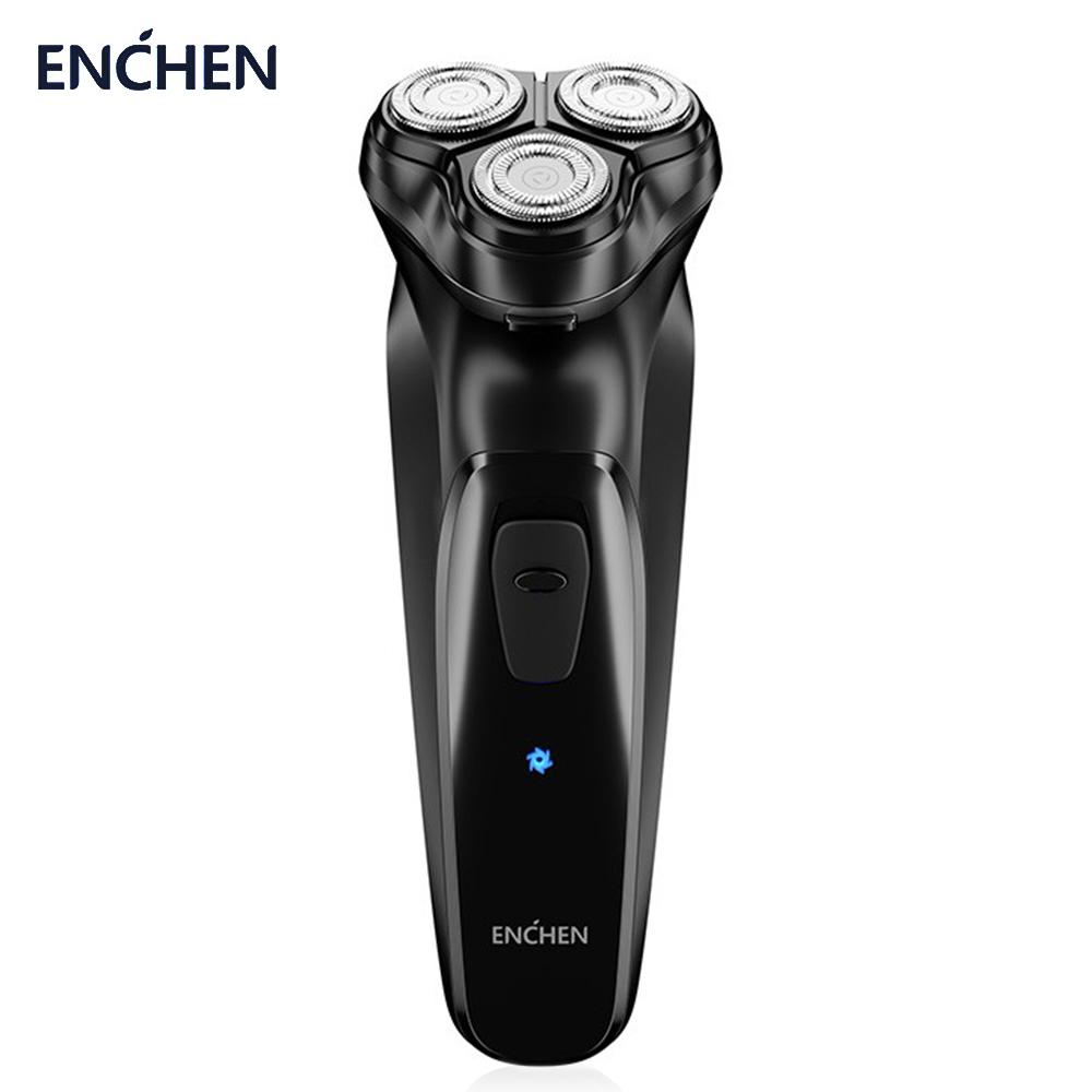 Xiaomi Youpin 3D Electric Shaver Enchen BlackStone Electric Razor Washable Beard Trimmer for men Rechargeable shaver Machine