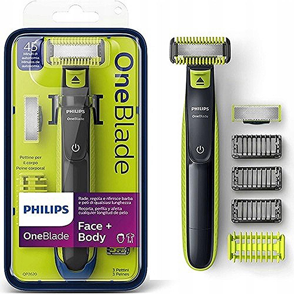 OneBlade Philips QP 2620/20 Styler Shaver (Face & Body) Rechargeable Original QP2620/20