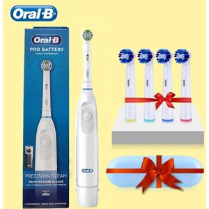 Oral-B Oral B 5010 Sonic Electric Toothbrush 2 Min Timer 7600s Rotating Deep Clean Replaceable Brush Head Battery Vitality Toothbrus