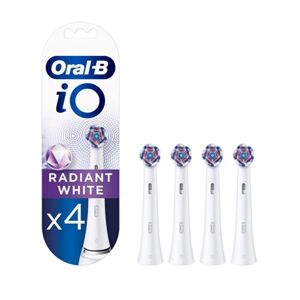 Oral-B iO Radiant White & Black Electric Toothbrush Replacement Heads Original