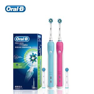 Oral-B Oral B Pro600 Electric Toothbrush 3D Action Clean Electric Toothbrush Rechargeable Toothbrush