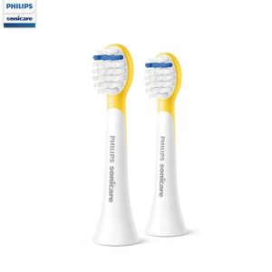 Philips HX2022/03 Baby Brush Head Replacement 2Pcs/Pack Applicable to Philips HX2472 Baby Electric Toothbrush