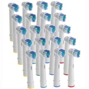 Acioa 20 Pcs Replacement Toothbrush Heads Electric For Oral Braun EB17-4 SB-17A