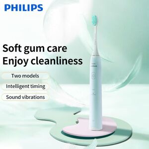 Philips Adult Sonic Vibration Soft Bristle Toothbrush HX2422 Two-gear Mode 1 Brush Handle 1 Brush Head