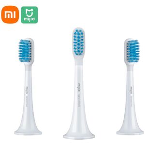 Xiaomi-1 Xiaomi Mijia Sensitive Replacement Toothbrush Head 3 Count for Xiaomi Mijia T1300/T500 Sonic