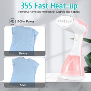 TOMTOP JMS 1500W Steamer for Clothes 2 in 1 Fabric Wrinkles Remover and Clothing Iron 35s Fast Heating 300ml