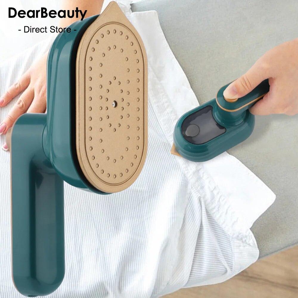 GC SupMarket Handheld Wet Dry Steam Iron 50ml Water Tank Foldable Portable Ironing Machine Fast Heating for Clothes Fabric Wrinkle