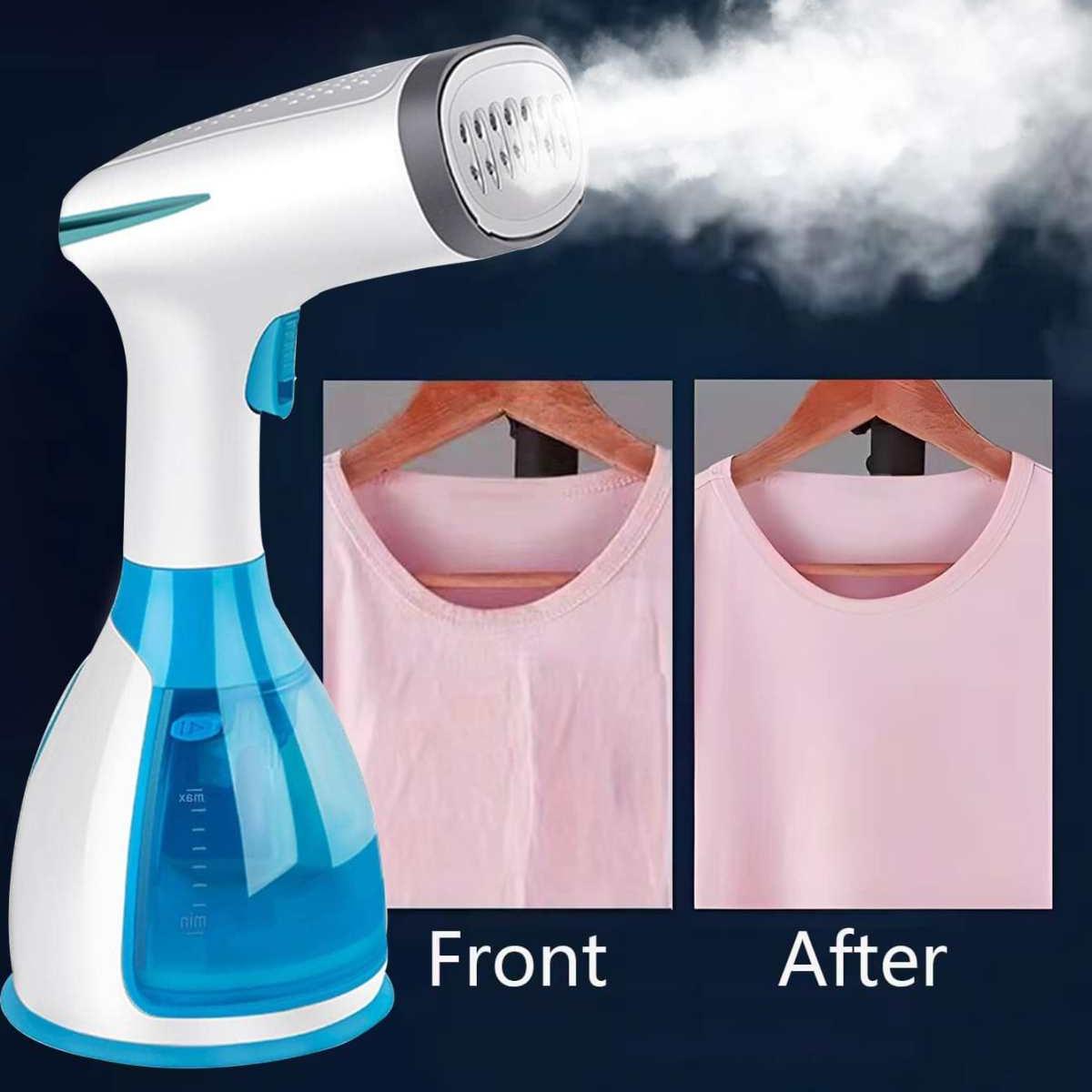 Living family Steamer Iron for Clothes Handheld Garment Steamer 1500W Mini Portable Travel Household Fabric Wrinkle Remover 15s Fast Heat-up