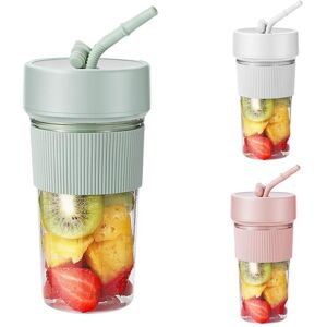 Electronics Supermarket 350ML Mini Home Electric Juicer Portable USB Charging with Straw Juice Cup Fruit Machine