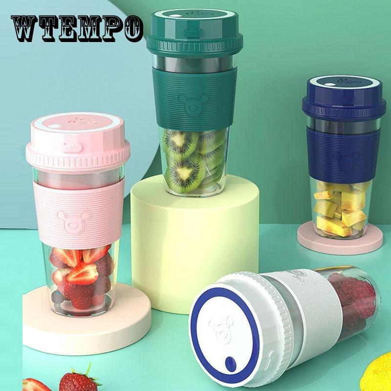 WTEMPO Juicer Cup Fully Automatic Small Household Portable Electric Rechargeable Mini Student Fried Juice Cup