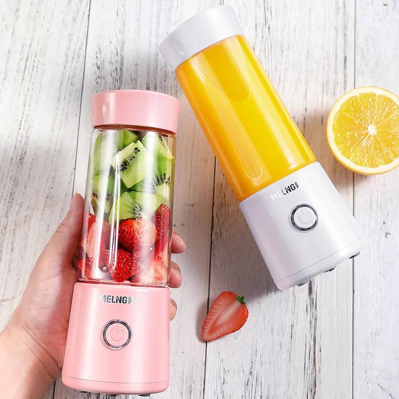 A MIJIA Home Portable Juicer Household Fruit Small Student Rechargeable Mini Juicer Cup Electric Frying Juicer